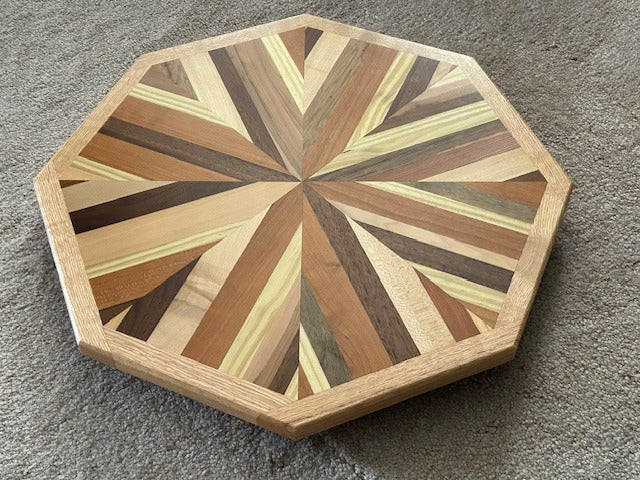 18" Diameter One-of-a-Kind Lazy Susan