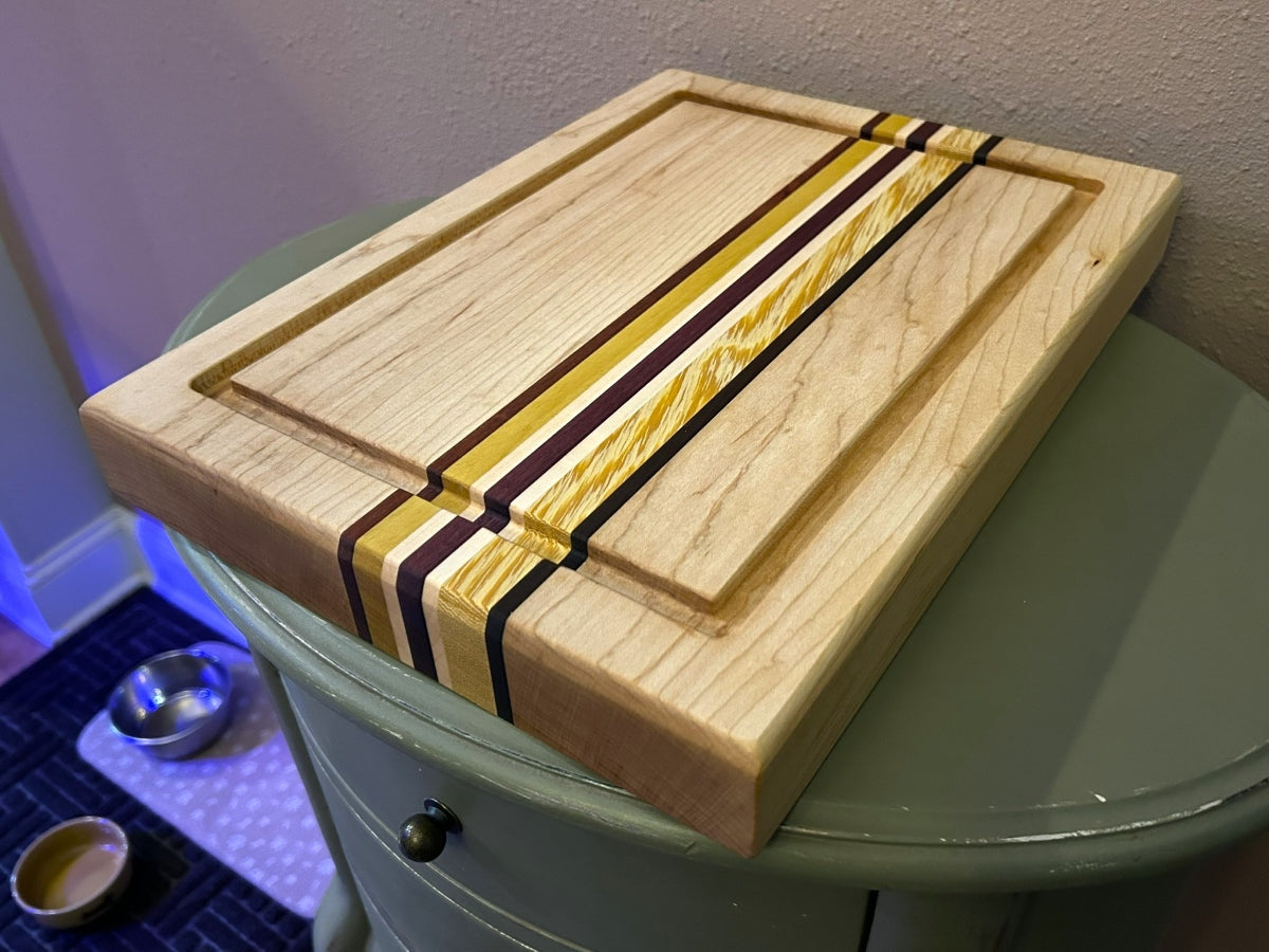 Big, Thick Cutting Board w/ "Juice Groove"