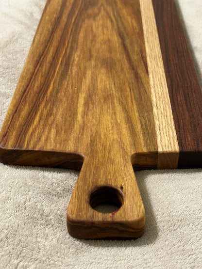 Long, Beautiful Serving Tray AND Cutting Board