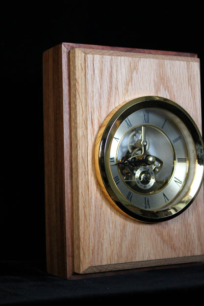 Oak and Morado Clock #11