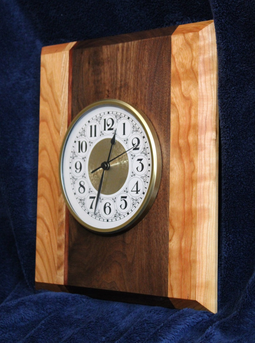 Clock with Four Woods #13