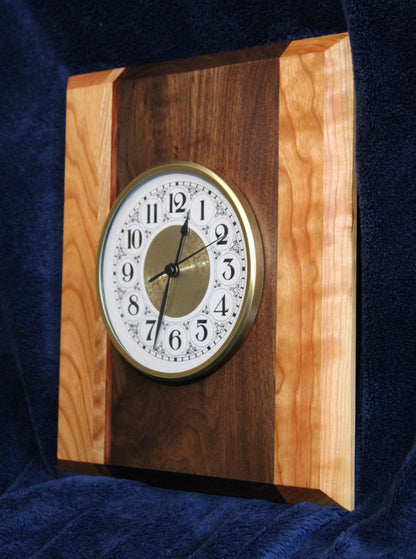 Clock with Four Woods #13