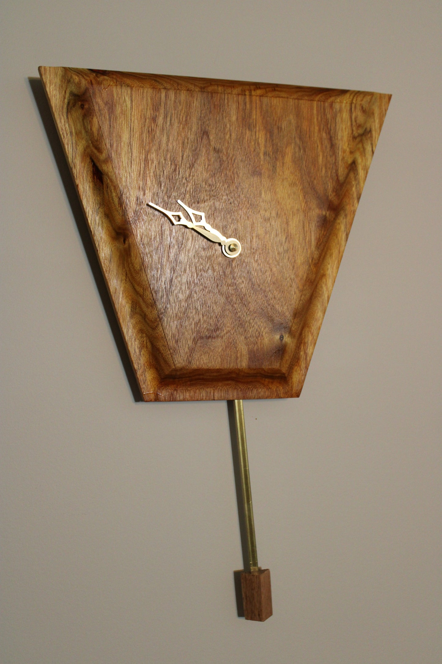 Canary Wood Clock #12