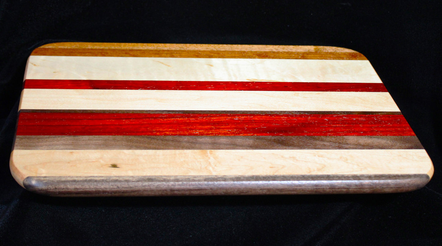 Cutting Board w/ 4 Woods #11