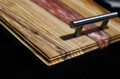 Olive Wood/Resin Serving Tray