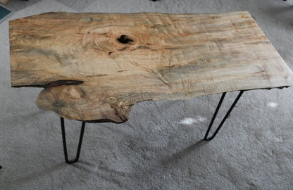 Unbelievably "Figured" Maple Coffee Table