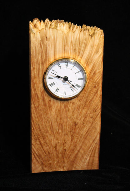 Maple Burl Clock #11