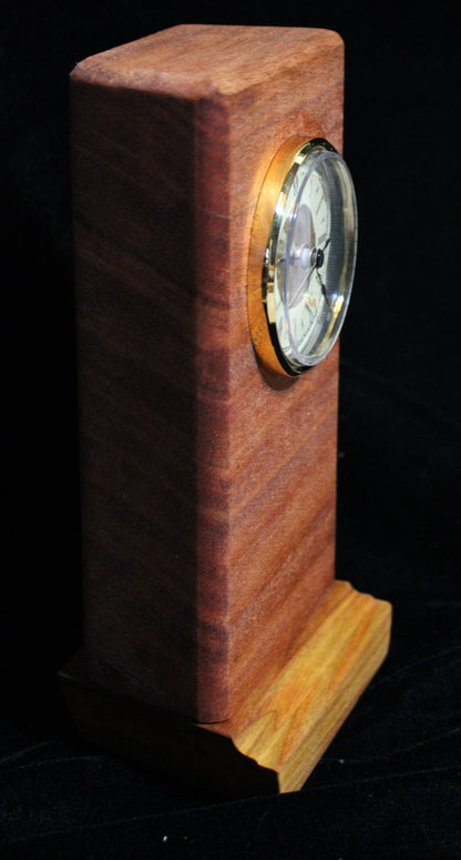 African Mahogany Clock #11