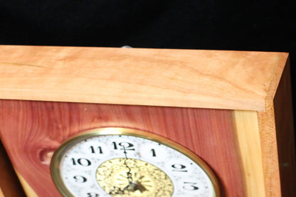 Cherry and Cedar Clock