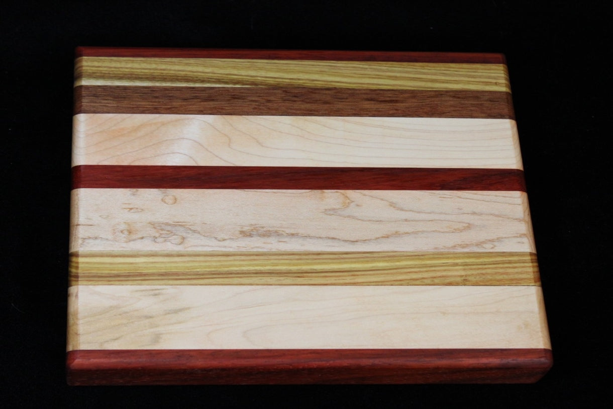 Small Cutting Board w/ Four Woods