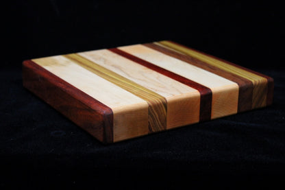 Small Cutting Board w/ Four Woods