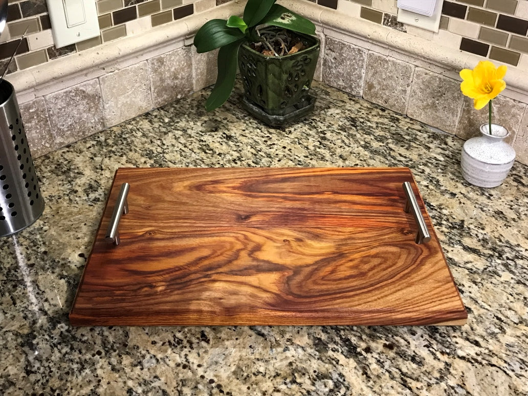 Stunning Canary Serving Tray