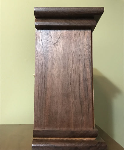 Walnut, Cherry & Locust Mantle Clock