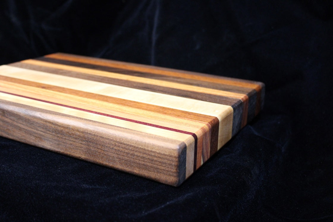 Cutting Board with 5 Woods #12