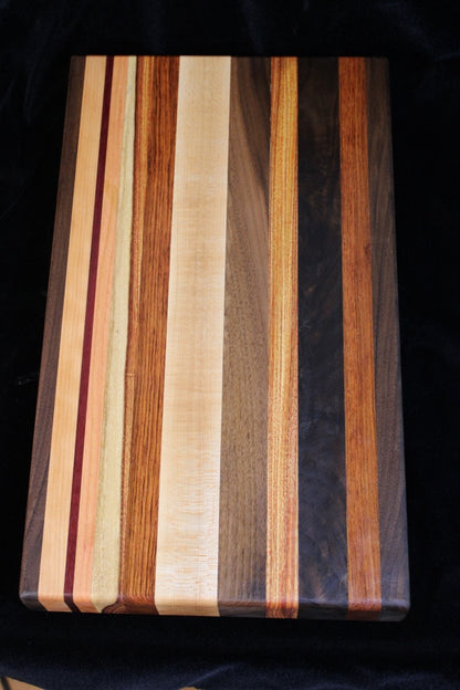 Cutting Board with 5 Woods #12