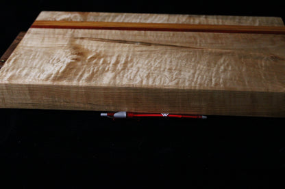 Maple, Padauk and Canary Wood Cutting Board