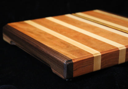 Cutting Board w/ 4 Woods #12