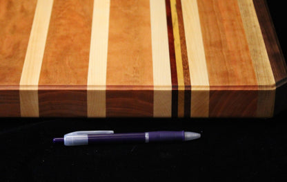 Cutting Board w/ 4 Woods #12