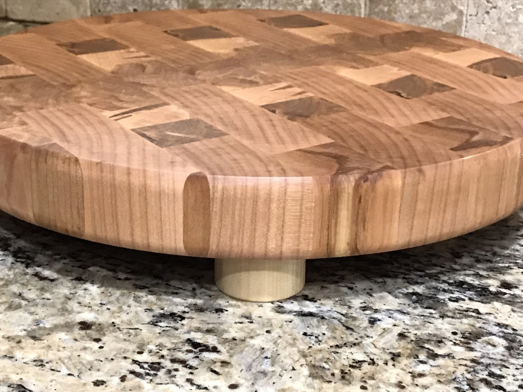 8.5-lb., 16-inch Diameter Maple Butcher Block