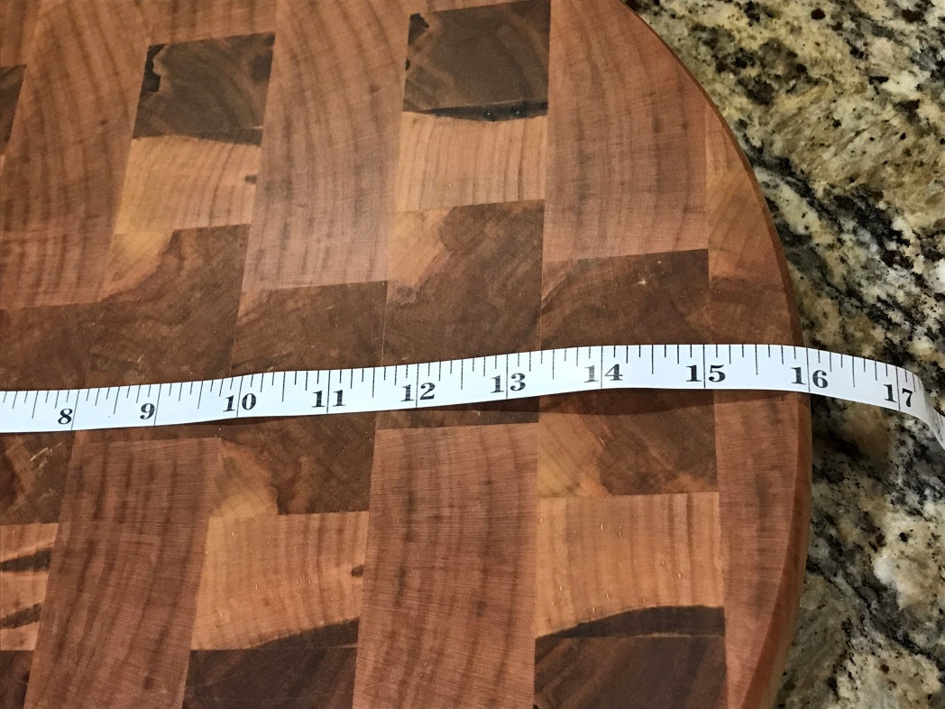 8.5-lb., 16-inch Diameter Maple Butcher Block