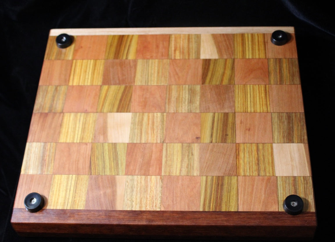 Cherry and Canary Wood Cutting Board