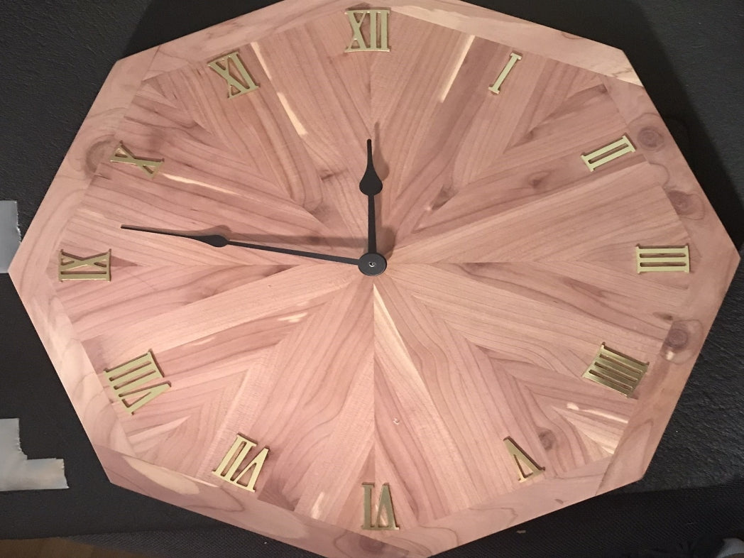 Quite Unique Octagonal Clock