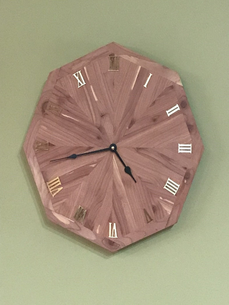 Quite Unique Octagonal Clock