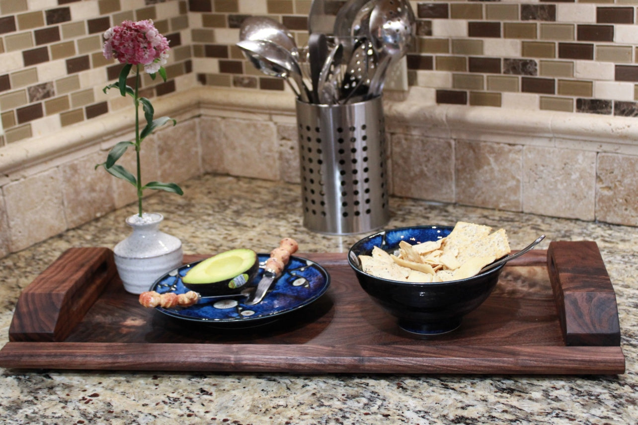 Walnut Serving Tray #12