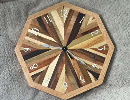 Quite Unique Octagonal Clock