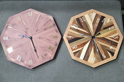 Quite Unique Octagonal Clock