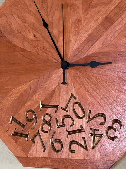 Quite Unique Octagonal Clock