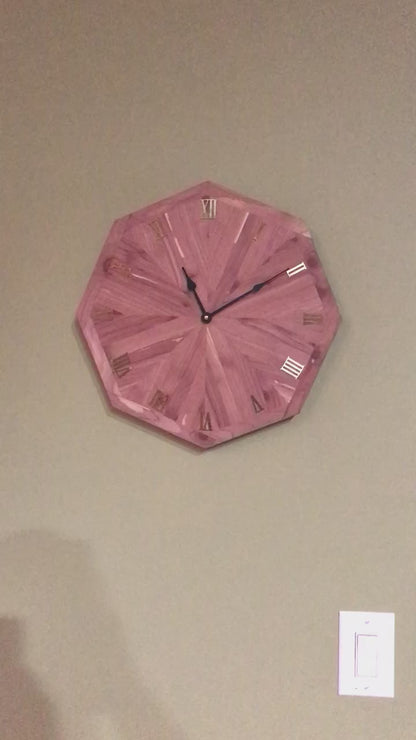 Quite Unique Octagonal Clock